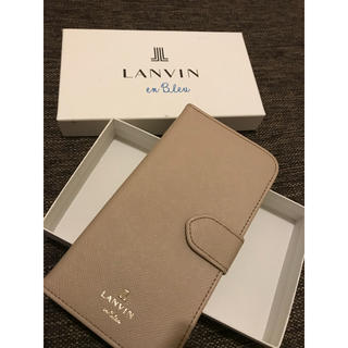 ランバンオンブルー(LANVIN en Bleu)のランバンオンブルー iPhoneX ケース(iPhoneケース)