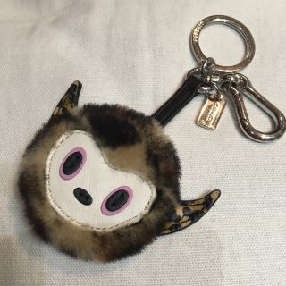 コーチ(COACH)のコーチcoach新品未使用アニマルヒョウバッグチャームアクセキーホルダー最終値下(バッグチャーム)