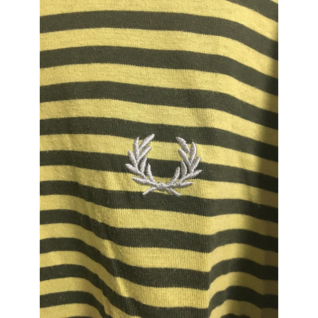 FRED PERRY(フレッドペリー)のフレッドペリー ／シャツ／ストライプ／メンズL／美品 メンズのトップス(シャツ)の商品写真