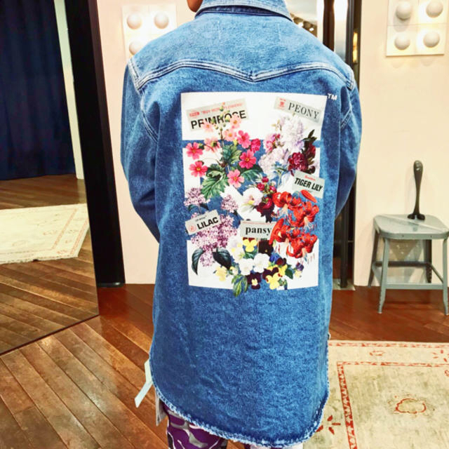 最大の割引 OFF-WHITE デニムジャケット WHITE OFF - Gジャン+デニムジャケット 最大の割引 OFF-WHITE デニムジャケット WHITE OFF - Gジャン+デニムジャケット