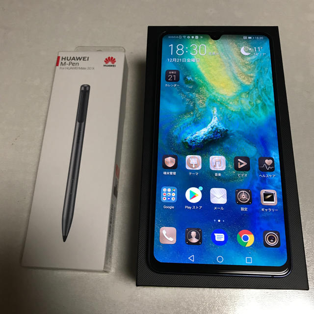 HUAWEI Mate 20 X & M-pen ほぼ新品です HUAWEI Mate 20 X & M-pen ほぼ新品です