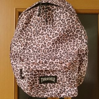 スラッシャー(THRASHER)のTHRASHER スラッシャー 豹柄プリント バックパック スケーター リュック(バッグパック/リュック)