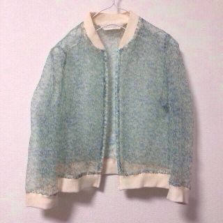 ドットアンドストライプスチャイルドウーマン(Dot&Stripes CHILDWOMAN)のシースルートップス(シャツ/ブラウス(長袖/七分))