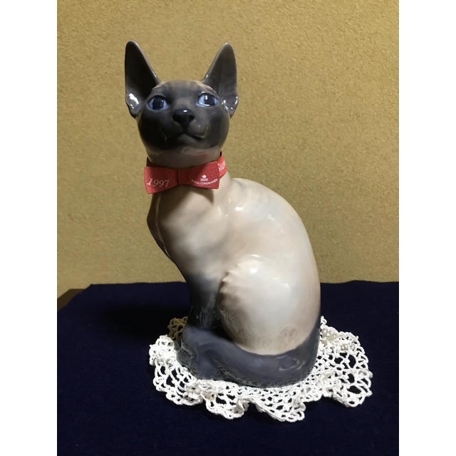 ROYAL COPENHAGEN - ロイヤルコペンハーゲン フィギュリン シャム猫