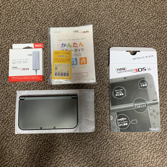 newニンテンドー3DSLL acアダプタ付きゲームソフト/ゲーム機本体