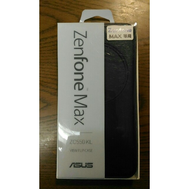 ASUS(エイスース)の※さらに値下げしました！「Zenfone MAX用 純正カバー(中古品)」 スマホ/家電/カメラのスマホアクセサリー(Androidケース)の商品写真