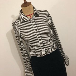 ザラ(ZARA)のストライプシャツ(シャツ/ブラウス(長袖/七分))