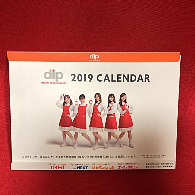 乃木坂46(ノギザカフォーティーシックス)の乃木坂46☆非売品2019カレンダー インテリア/住まい/日用品の文房具(カレンダー/スケジュール)の商品写真