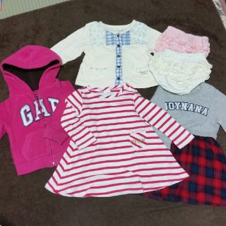 ベビーギャップ(babyGAP)の女の子　80　まとめ売り(その他)