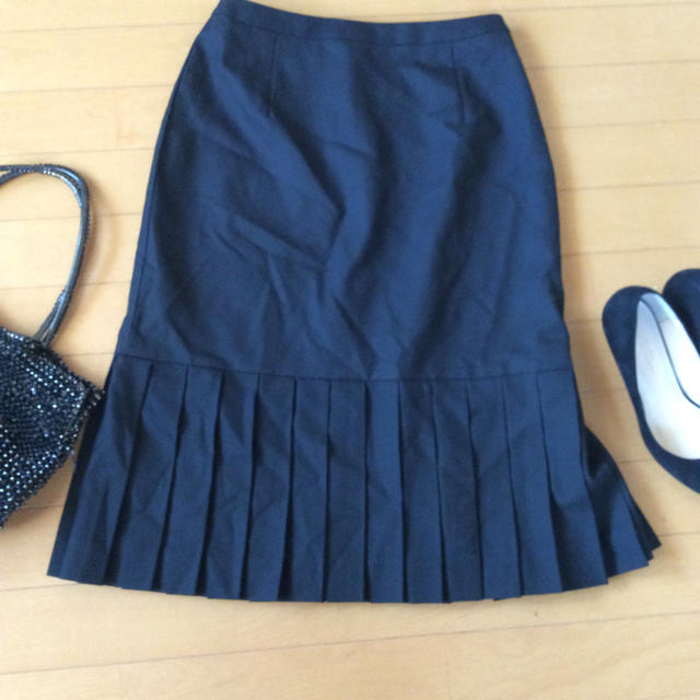 anySiS(エニィスィス)のanysis ノーカラージャケット ブルックスブラザーズスカート セットアップ レディースのフォーマル/ドレス(スーツ)の商品写真