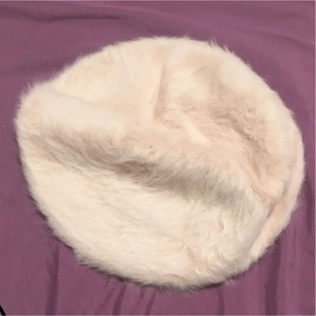 MIIA(ミーア)のベビーピンク ベレー レディースの帽子(ハンチング/ベレー帽)の商品写真
