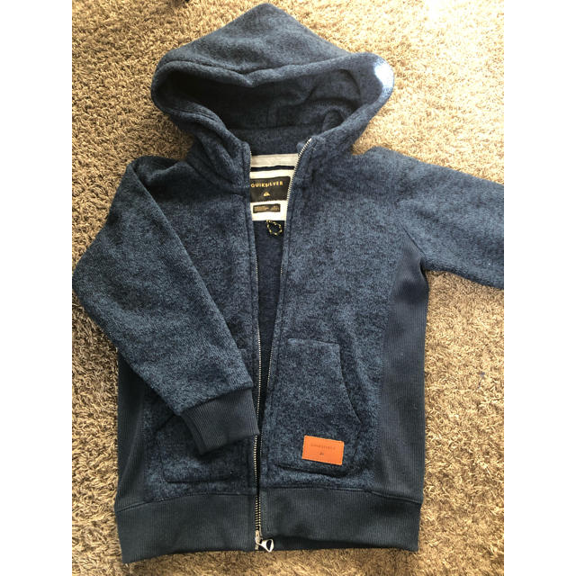 QUIKSILVER(クイックシルバー)のクイックシルバー 130 美品激安 キッズ/ベビー/マタニティのキッズ服男の子用(90cm~)(ジャケット/上着)の商品写真