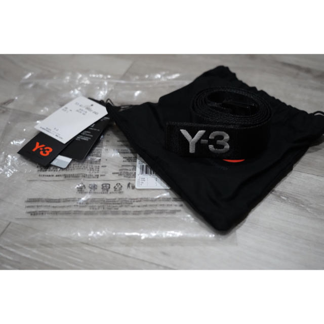 Y-3  BLACK BELT(BLACK)