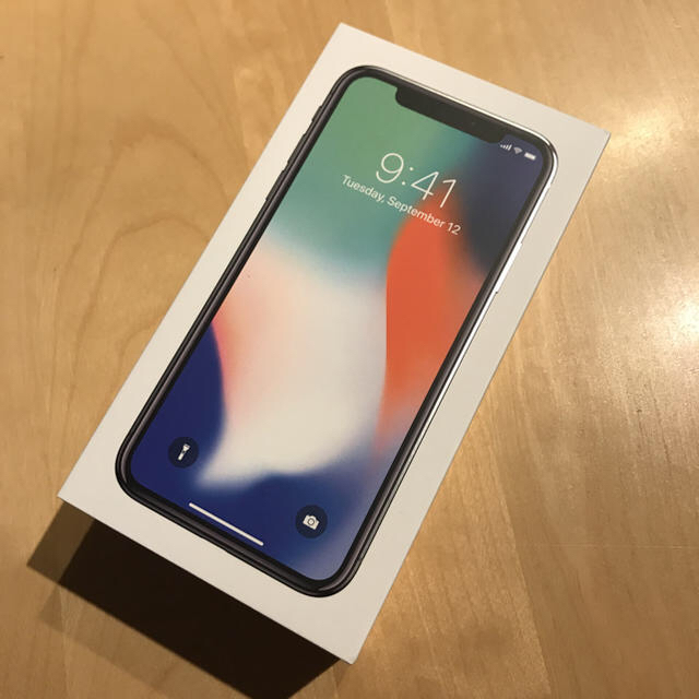 送料無料 docomo iPhone X 64GB 後日SIMロック解除可