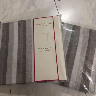 ザラホーム(ZARA HOME)のZARAHONE新品カーテン2枚(カーテン)