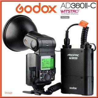 歳末特価！新品■GODOX■WITSTRO AD360II-Cキット キヤノン用(ストロボ/照明)