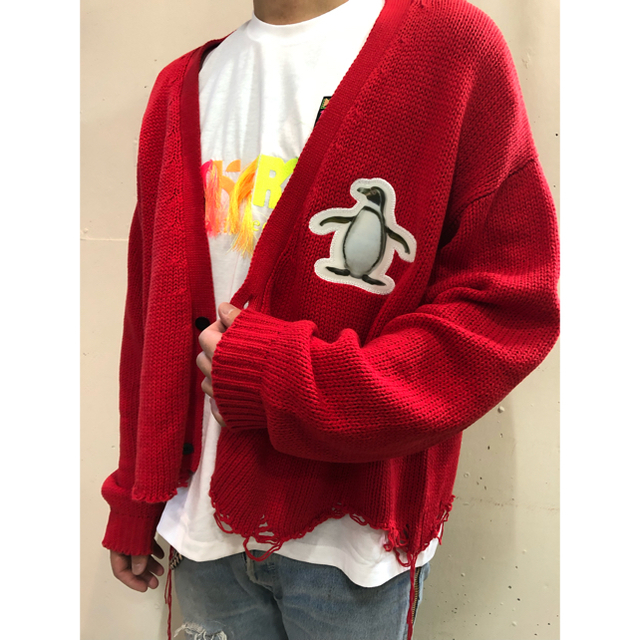 Balenciaga - ダブレット doublet 19SS 3Dパッチカーディガン Mの通販