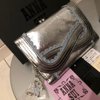 アナスイ(ANNA SUI)のANNA SUI アナスイ 新品 未使用 財布 シルバー(財布)