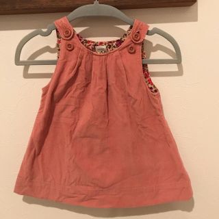 ベビーギャップ(babyGAP)のbabyGAP♡コーデュロイワンピース70cm(ワンピース)