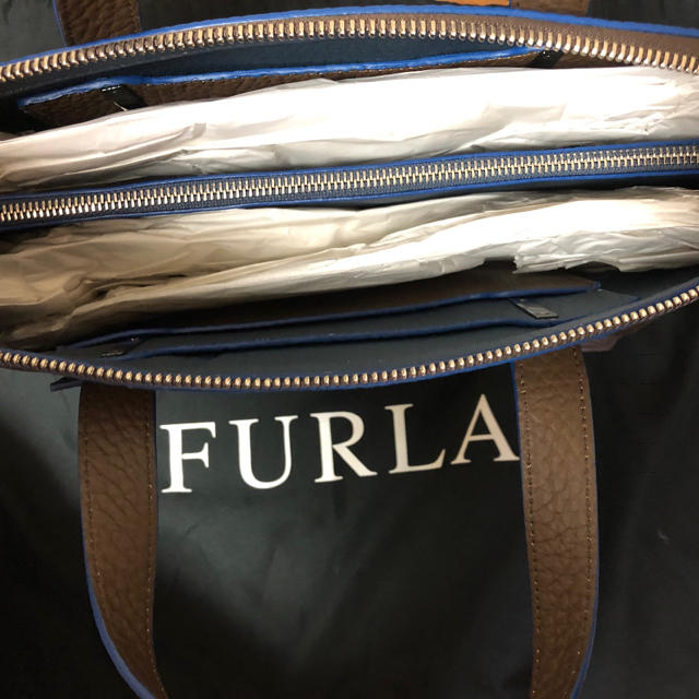 Furla - 定価91800円 フルラ FURLA トートバッグ メンズ ブラウン