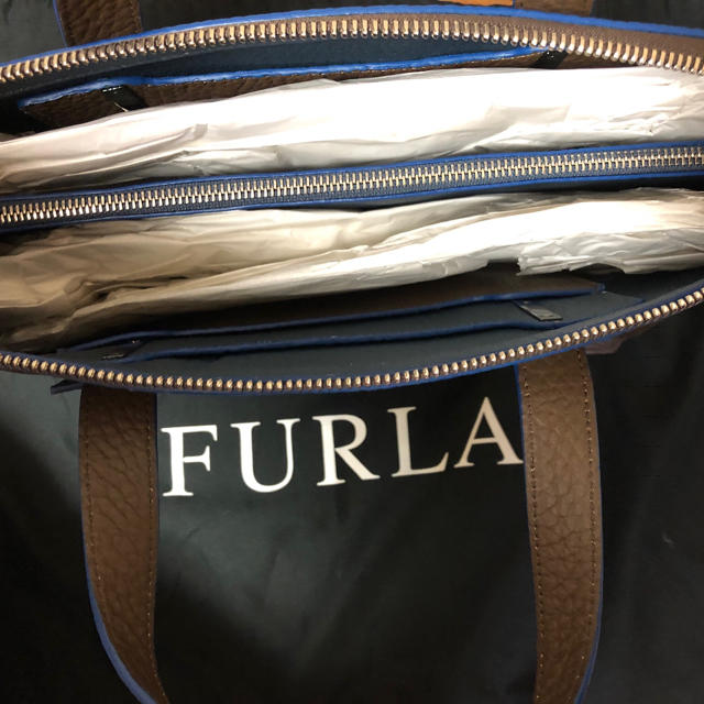 定価91800円 フルラ FURLA トートバッグ メンズ ブラウン ジョーヴェ