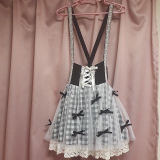 ユメテンボウ(夢展望)のまなぼちゃん様専用♥️リボンいっぱいサススカート&クラシカルセット(ひざ丈スカート)