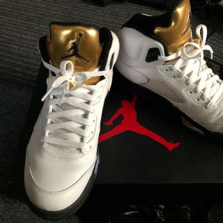 ナイキ(NIKE)のAIR JORDAN 5 RETRO 136027－133(スニーカー)