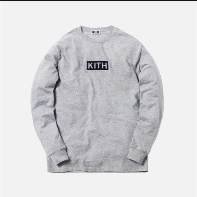 Supreme(シュプリーム)のKITH CLASSIC LOGO L/S TEE HEATHER GREY2 メンズのトップス(Tシャツ/カットソー(七分/長袖))の商品写真