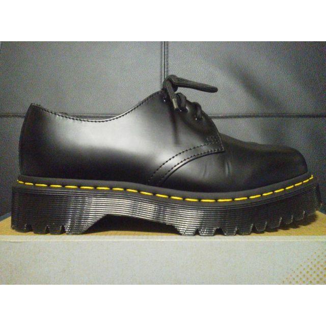 Dr.Martens(ドクターマーチン)の【極美品】Dr.Martens 1461BEX UK5 黒 厚底 3ホール レディースの靴/シューズ(ブーツ)の商品写真