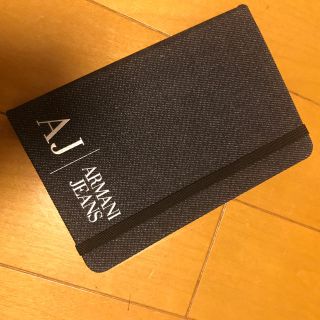 アルマーニジーンズ(ARMANI JEANS)のTERU様専用アルマーニ ジーンズ モールスキンコラボ ノート 手帳(ノベルティグッズ)