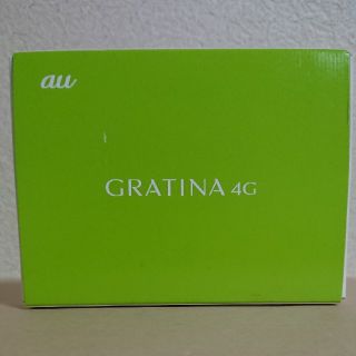 キョウセラ(京セラ)のテルミン様専用【新品】au GRATINA 4G(グリーン)(携帯電話本体)