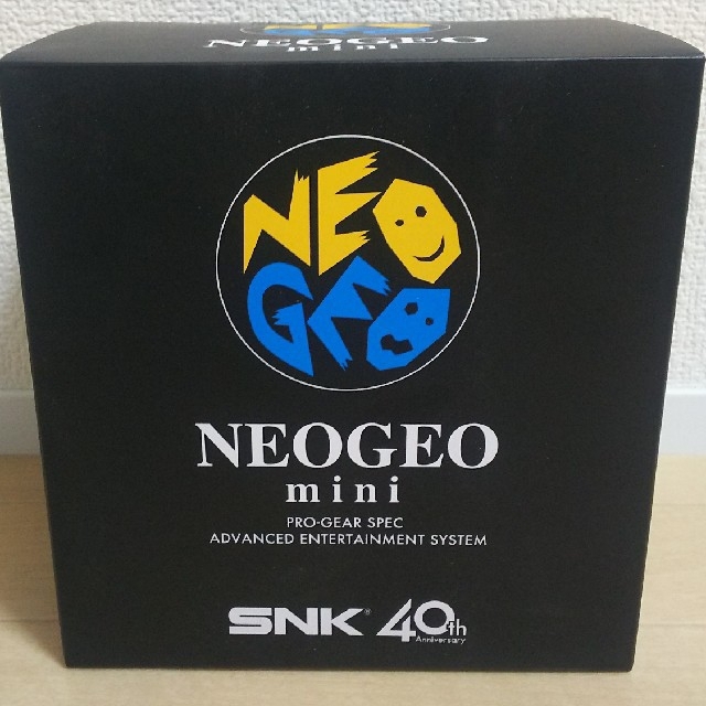 NEO GEO mini SNK40th携帯用ゲーム機本体