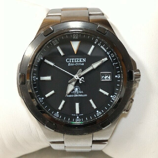 CITIZEN アテッサ ATD53-2603 ＋ネクタイと扇子