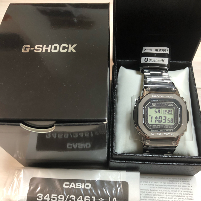 【保証書付】 - G-SHOCK 国内正規 正規品 フルメタル  GMW-B5000D-1JF G-SHOCK  腕時計(デジタル)