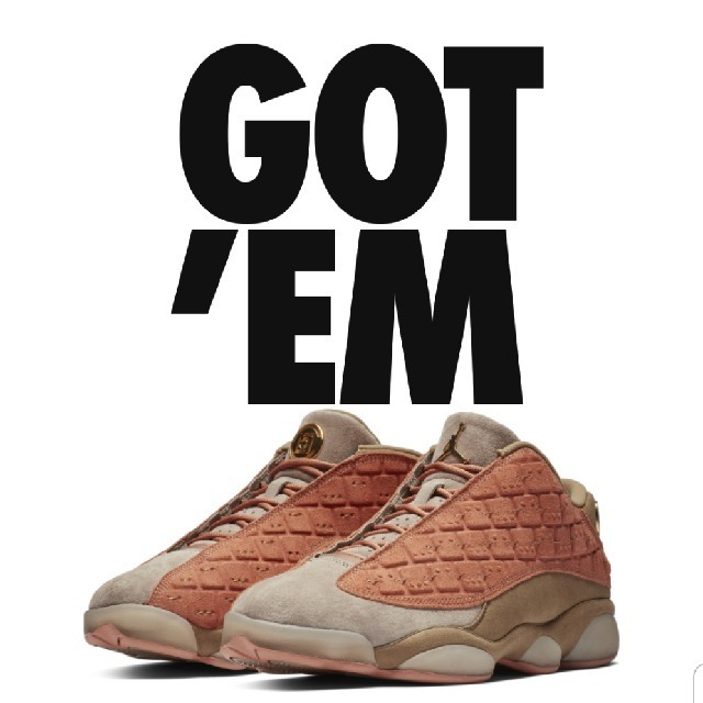 AIR JORDAN 13 LOW CLOT 28.5snkrs購入