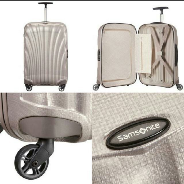 Samsonite(サムソナイト)の☆新品☆サムソナイト スーツケース68Lパール メンズのバッグ(トラベルバッグ/スーツケース)の商品写真