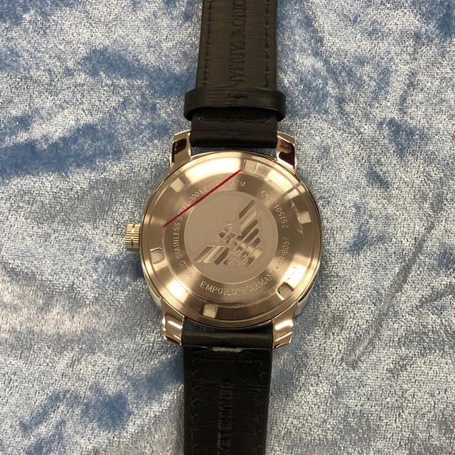 Emporio Armani(エンポリオアルマーニ)のEMPORIO ARMANI エンポリオアルマーニ腕時計値下げ！ メンズの時計(腕時計(アナログ))の商品写真