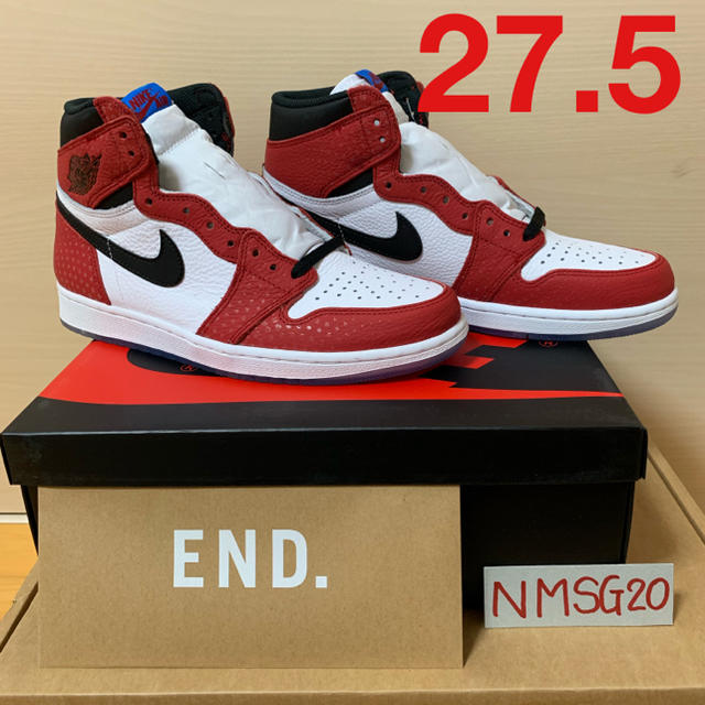 27.5㎝  NIKE AIR JORDAN1 SPIDER MAN