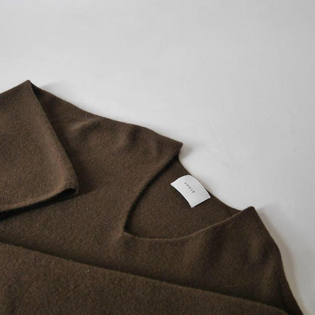 新品格安 ARGUE Cashmere＆Wool V-DRESSの通販 by FRED's shop｜ラクマ お得最新品