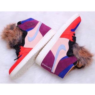 ナイキ(NIKE)のNIKE×アレイリ・メイ AJ1 OG ハイ  NRG 25.0 レア(スニーカー)