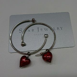 スタージュエリー(STAR JEWELRY)のSTAR JEWELRYムラーノハートピアス(ピアス)