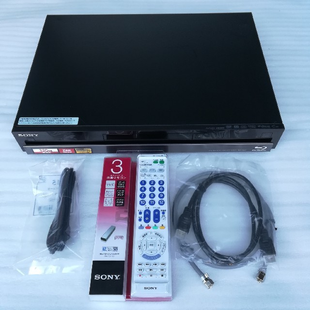 line SONYブルーレイレコーダー BDZ-RX35 2番組同時録画美品動作確認