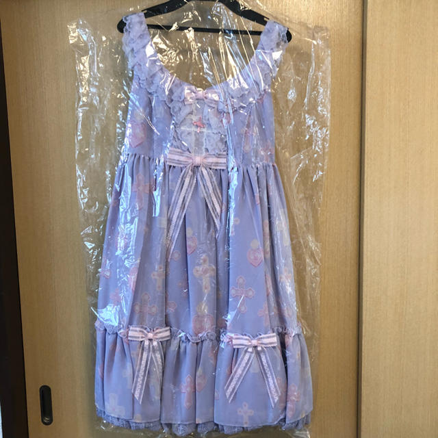 Angelic Pretty(アンジェリックプリティー)のAngelic Pretty sugar cross JSK レディースのワンピース(ひざ丈ワンピース)の商品写真