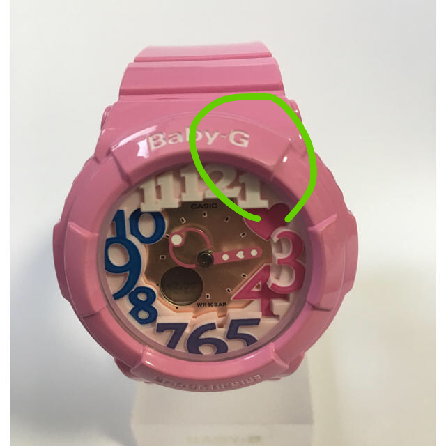 Baby-G(ベビージー)のNEON DIAL SERIES【 CASIO ★ Baby-G 】目立つ傷なし レディースのファッション小物(腕時計)の商品写真