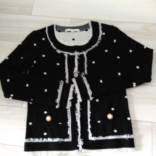 チェスティ(Chesty)のchestyドット柄カーディガン☆新品(カーディガン)