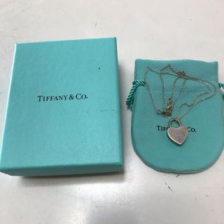 ティファニー(Tiffany & Co.)のティファニーのハート型ネックレス(ネックレス)