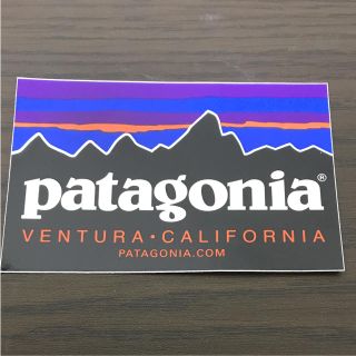 パタゴニア(patagonia)の【縦6.4cm横9.8cm】patagonia 公式 ステッカー(ステッカー)