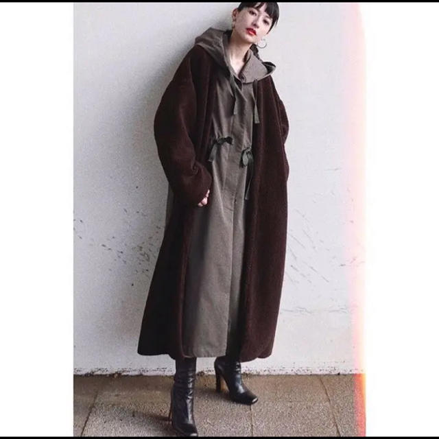 CLANE MILITARY LAYER BOA COAT カーキ 今期 2022特集 25398円 kytion