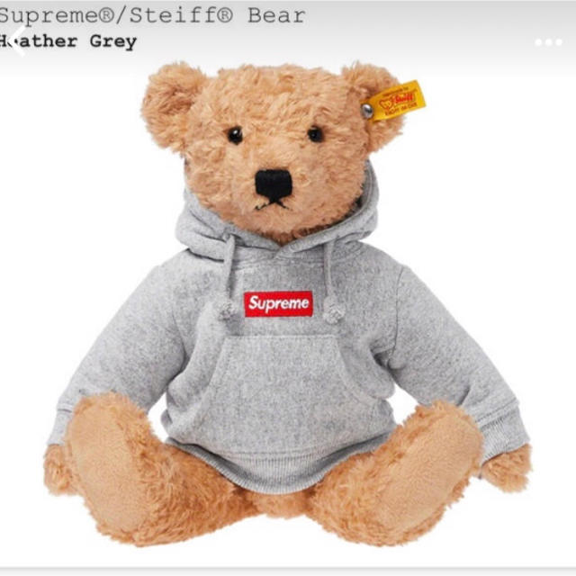 エンタメ/ホビーsupreme steiff bear