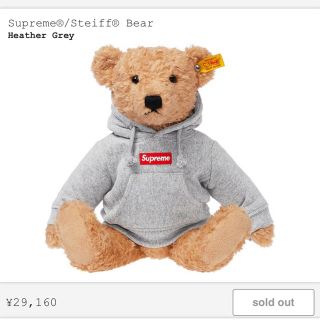 シュプリーム(Supreme)のSupreme Steiff シュタイフ 熊(ぬいぐるみ)